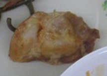 上越市立牧小学校　簡単給食レシピ　鶏肉のぴりっこ焼き