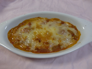 カレー粉でつくる焼きトマトカレー