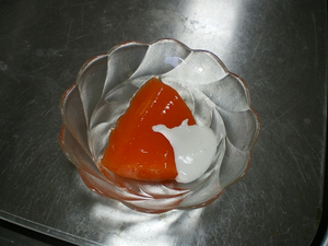 にんじんゼリー